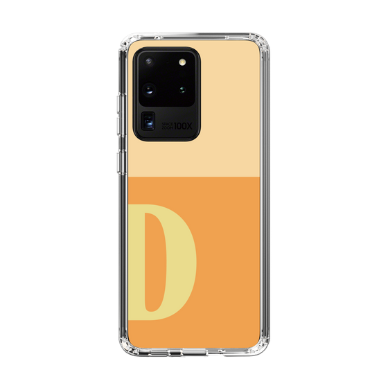 Slim Protection Case［ Original - initial two tone - D orange ］