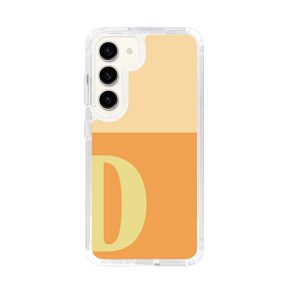 Slim Protection Case［ Original - initial two tone - D orange ］