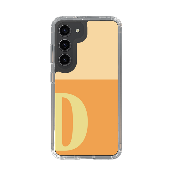 Slim Protection Case［ Original - initial two tone - D orange ］