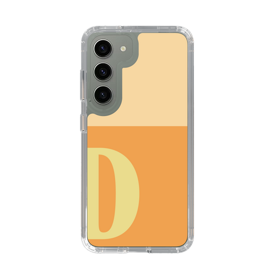 Slim Protection Case［ Original - initial two tone - D orange ］