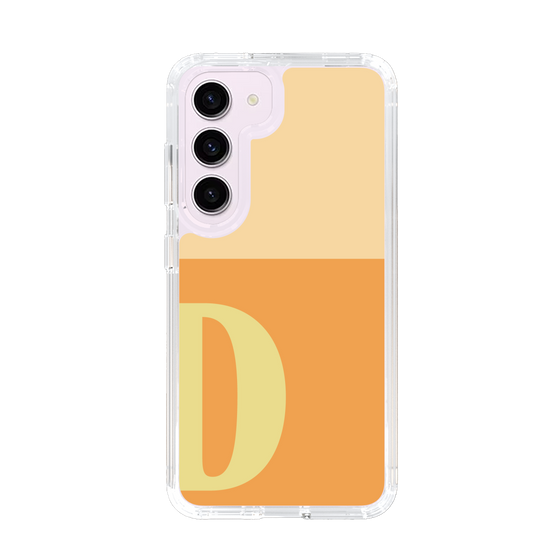 Slim Protection Case［ Original - initial two tone - D orange ］