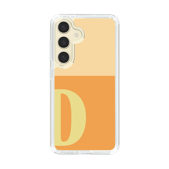 Slim Protection Case［ Original - initial two tone - D orange ］
