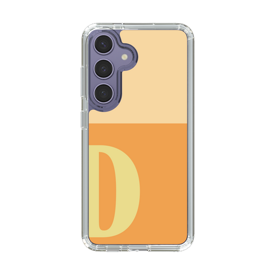 Slim Protection Case［ Original - initial two tone - D orange ］