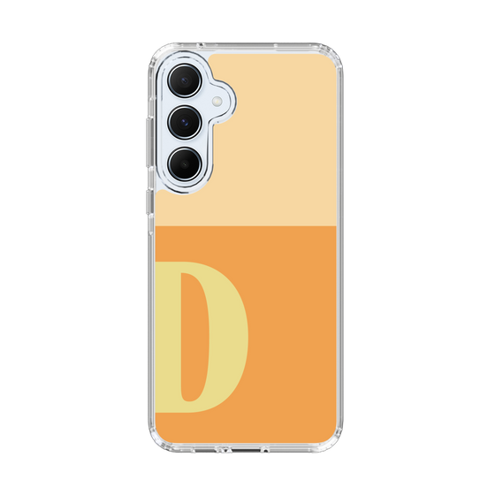Slim Protection Case［ オリジナル - initial two tone - D orange ］