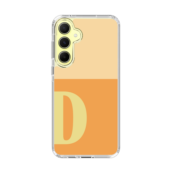 Slim Protection Case［ オリジナル - initial two tone - D orange ］
