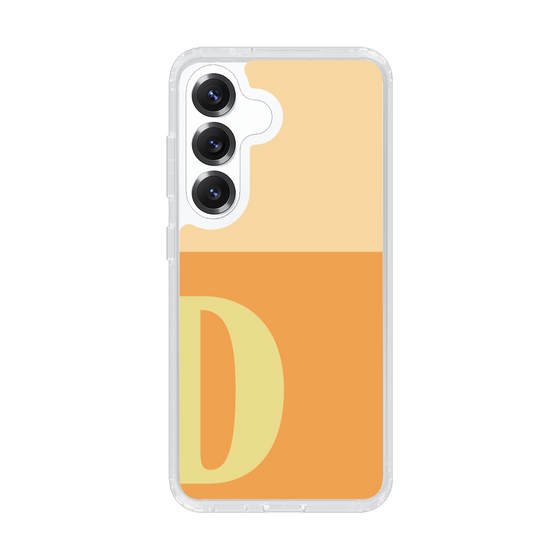 Slim Protection Case［ Original - initial two tone - D orange ］
