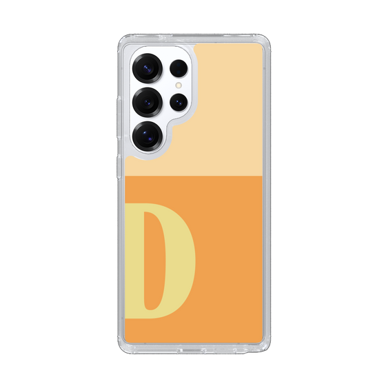 Slim Protection Case［ Original - initial two tone - D orange ］
