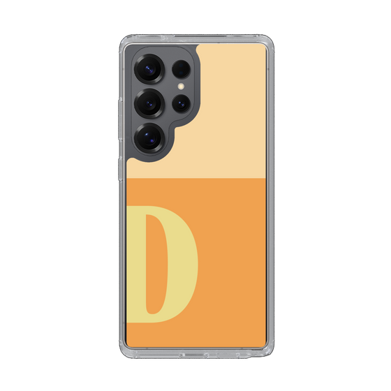 Slim Protection Case［ Original - initial two tone - D orange ］