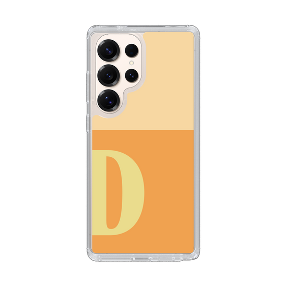 Slim Protection Case［ Original - initial two tone - D orange ］