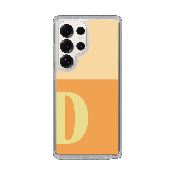 Slim Protection Case［ Original - initial two tone - D orange ］