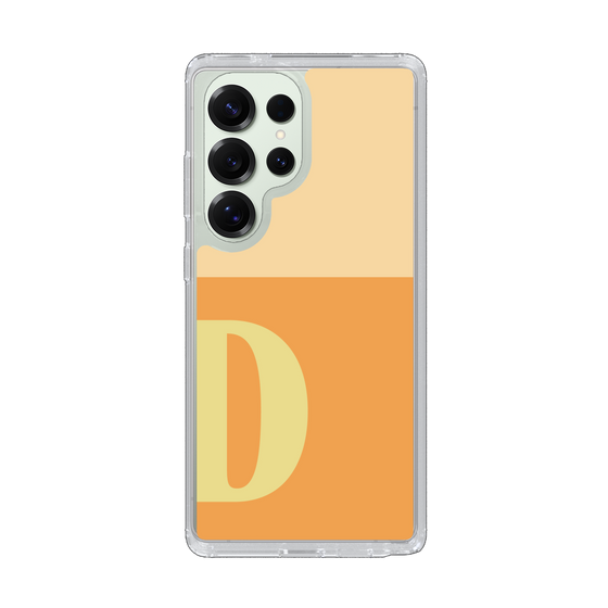 Slim Protection Case［ Original - initial two tone - D orange ］