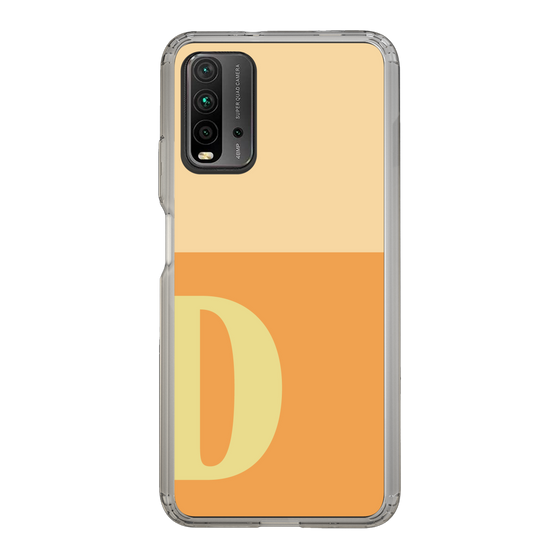 Slim Protection Case［ Original - initial two tone - D orange ］
