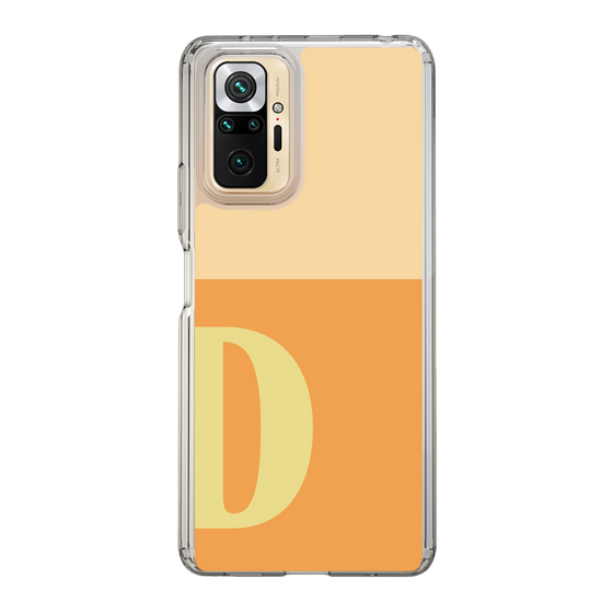 Slim Protection Case［ Original - initial two tone - D orange ］