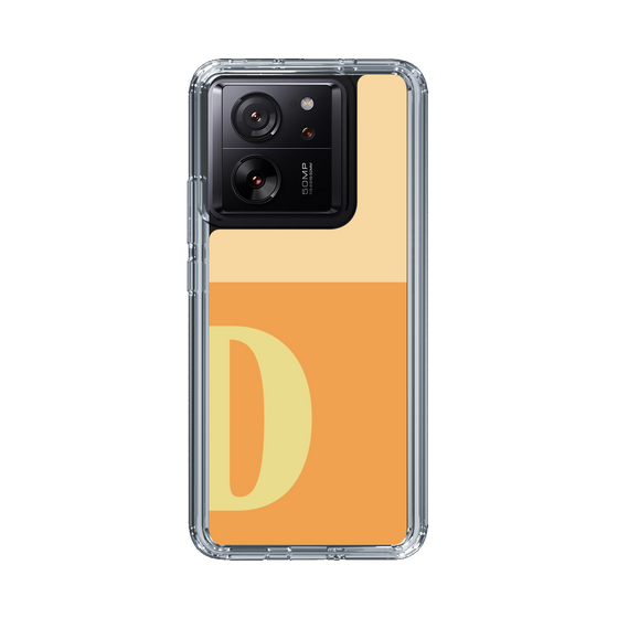 Slim Protection Case［ Original - initial two tone - D orange ］
