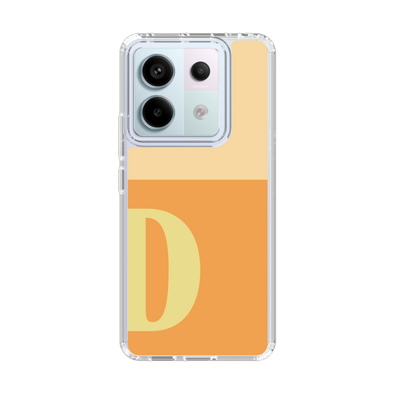 Slim Protection Case［ Original - initial two tone - D orange ］