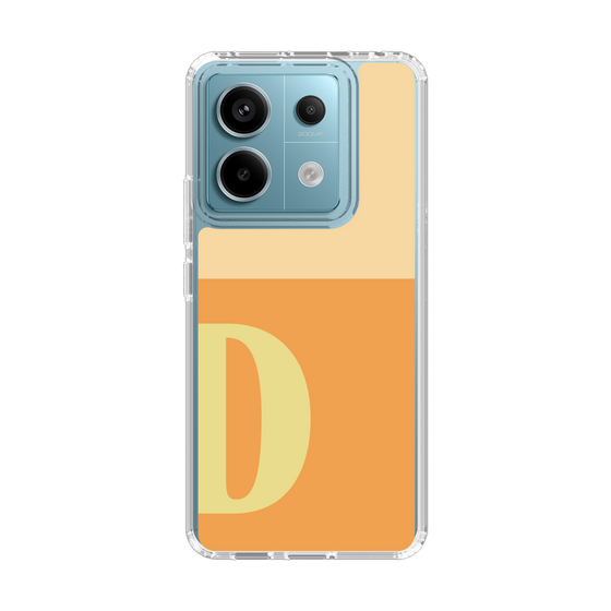 Slim Protection Case［ Original - initial two tone - D orange ］