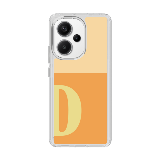 Slim Protection Case［ Original - initial two tone - D orange ］