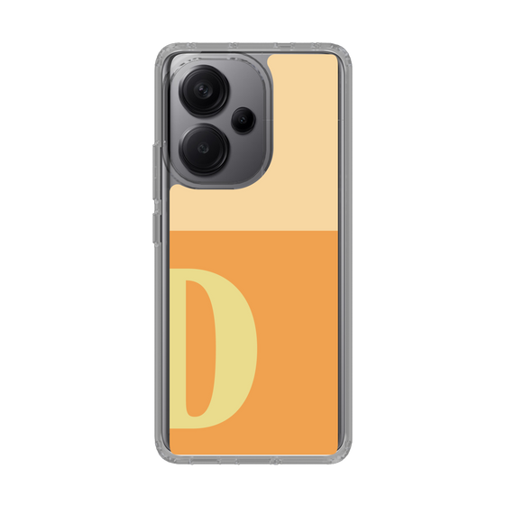 Slim Protection Case［ Original - initial two tone - D orange ］