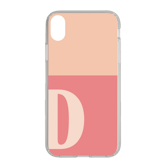 Slim Protection Case［ Original - initial two tone - D pink ］