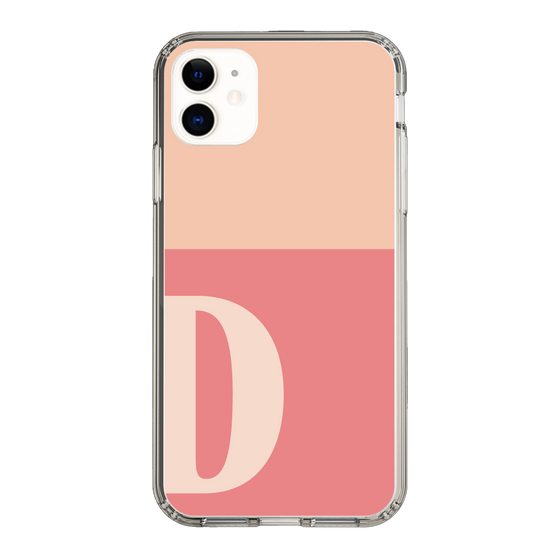Slim Protection Case［ Original - initial two tone - D pink ］