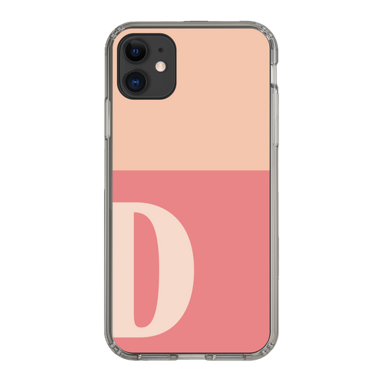 Slim Protection Case［ Original - initial two tone - D pink ］