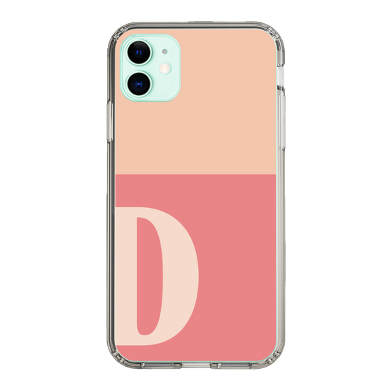 Slim Protection Case［ Original - initial two tone - D pink ］