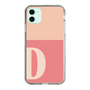 Slim Protection Case［ Original - initial two tone - D pink ］