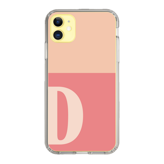 Slim Protection Case［ Original - initial two tone - D pink ］