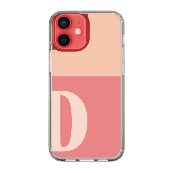 Slim Protection Case［ Original - initial two tone - D pink ］