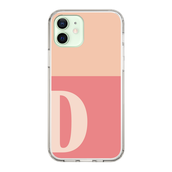 Slim Protection Case［ Original - initial two tone - D pink ］