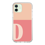 Slim Protection Case［ Original - initial two tone - D pink ］