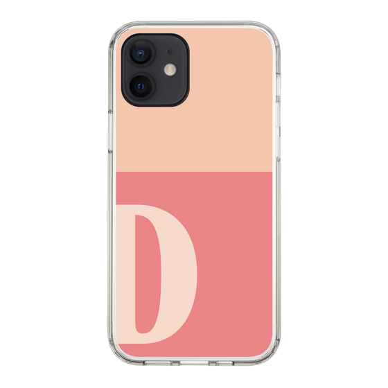 Slim Protection Case［ Original - initial two tone - D pink ］