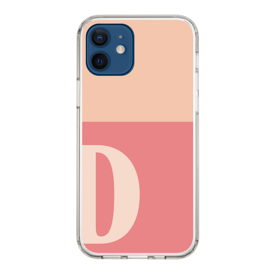 Slim Protection Case［ Original - initial two tone - D pink ］