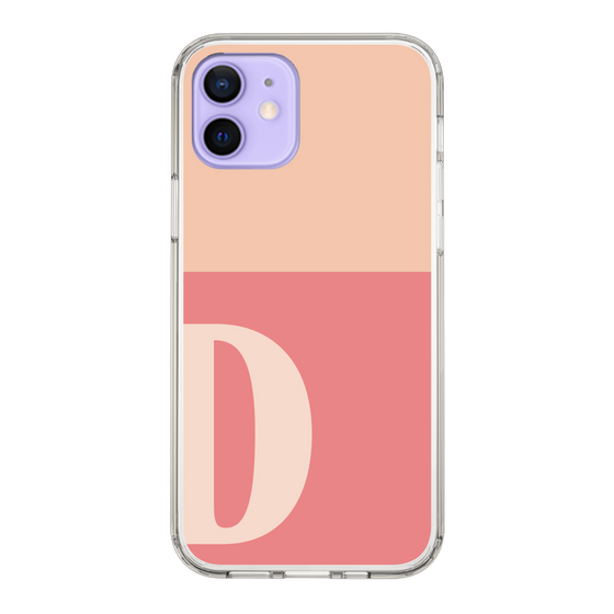 Slim Protection Case［ Original - initial two tone - D pink ］