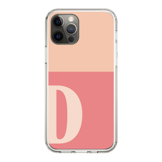 Slim Protection Case［ Original - initial two tone - D pink ］