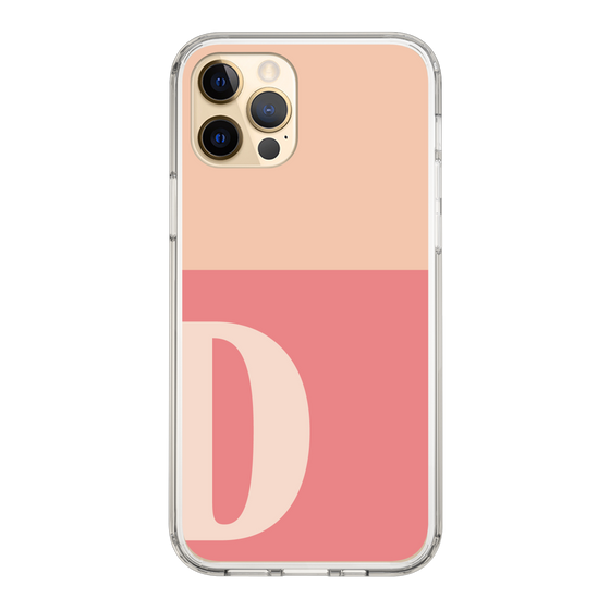 Slim Protection Case［ Original - initial two tone - D pink ］