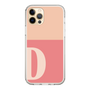 Slim Protection Case［ Original - initial two tone - D pink ］