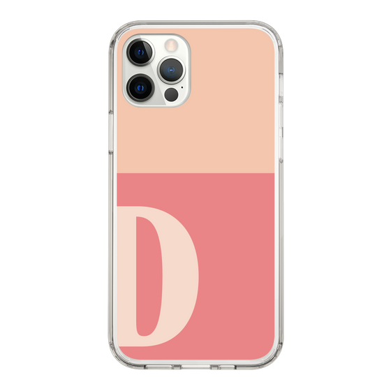 Slim Protection Case［ Original - initial two tone - D pink ］