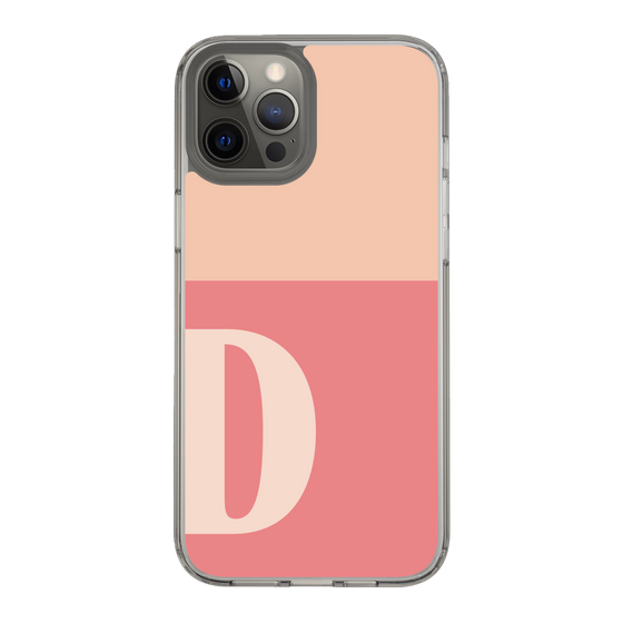 Slim Protection Case［ Original - initial two tone - D pink ］