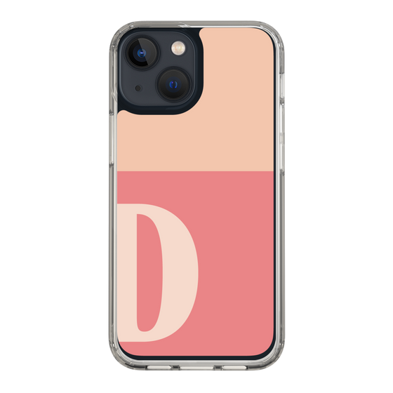 Slim Protection Case［ Original - initial two tone - D pink ］