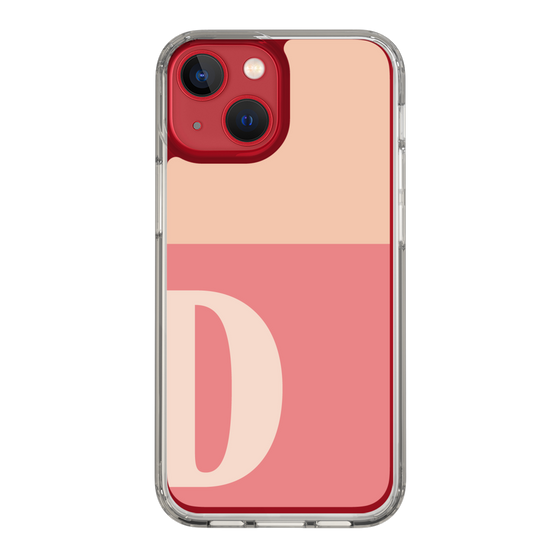 Slim Protection Case［ Original - initial two tone - D pink ］