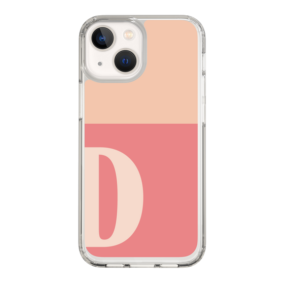 Slim Protection Case［ Original - initial two tone - D pink ］