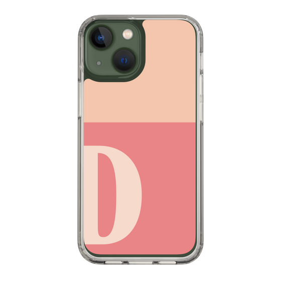 Slim Protection Case［ Original - initial two tone - D pink ］