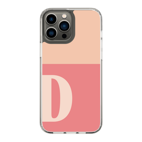 Slim Protection Case［ Original - initial two tone - D pink ］