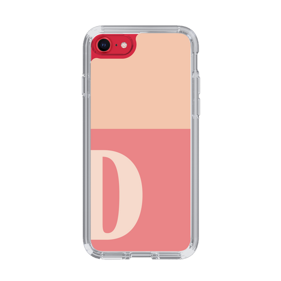 Slim Protection Case［ Original - initial two tone - D pink ］