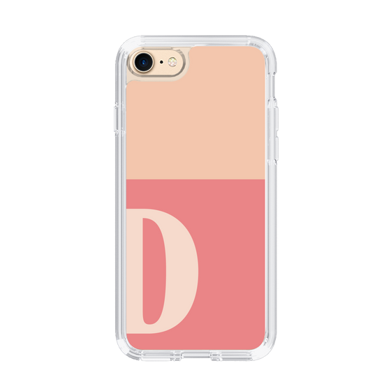 Slim Protection Case［ Original - initial two tone - D pink ］