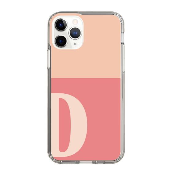 Slim Protection Case［ Original - initial two tone - D pink ］