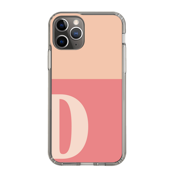 Slim Protection Case［ Original - initial two tone - D pink ］