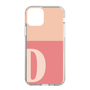 Slim Protection Case［ Original - initial two tone - D pink ］