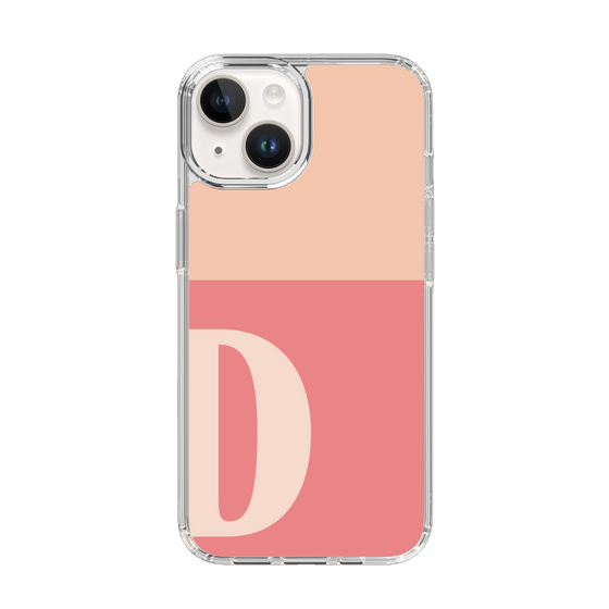 Slim Protection Case［ Original - initial two tone - D pink ］